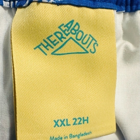 Big Men’s Swim Trunks XXL 22H Pockets Athleisure Shorts Beach Tropical Vacation - Picture 3 of 4